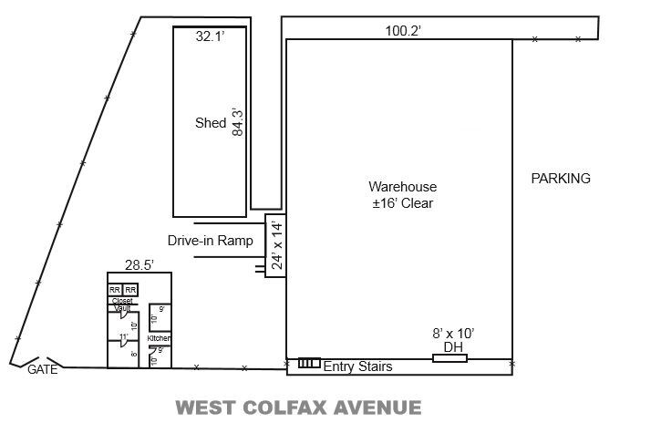 More Photos Of 1701-1711 W Colfax Ave, Denver Warehouse For Lease