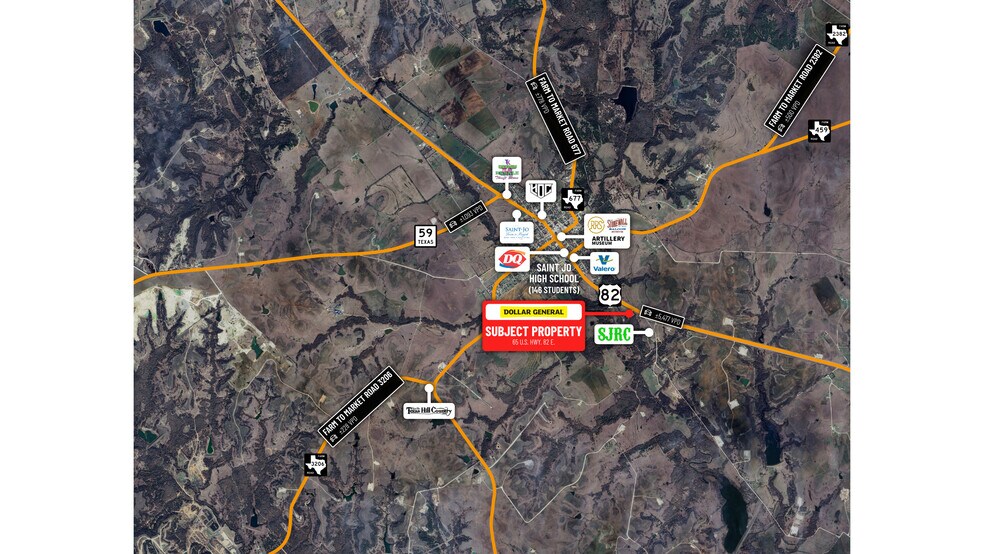 More Photos Of 65 US 82 E hwy, Saint Jo Freestanding For Sale