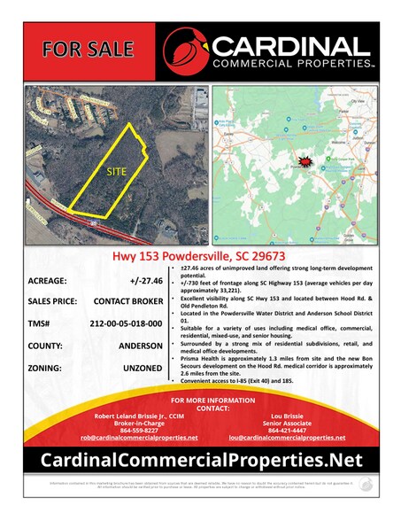 More Photos Of 4000 Highway 153, Easley Land For Sale