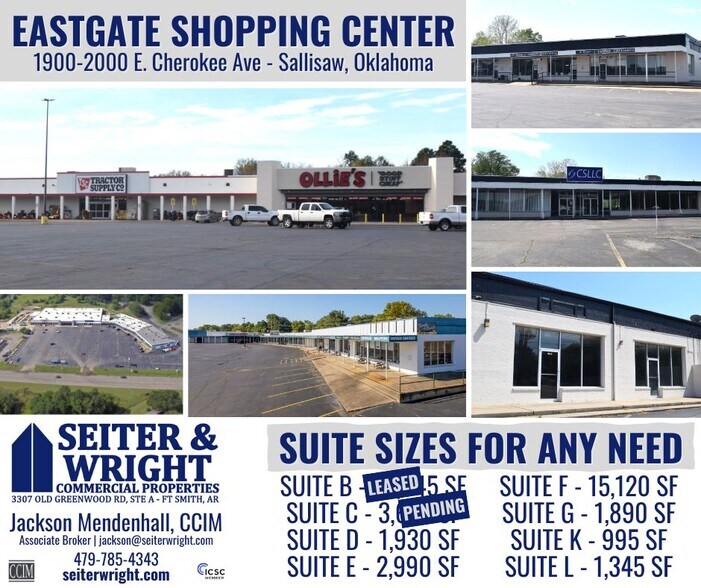 Primary Photo Of 2000 Cherokee Ave, Sallisaw Unknown For Lease