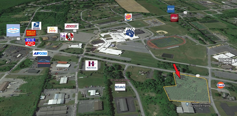 More Photos Of 2206 Route 115, Brodheadsville Land For Sale