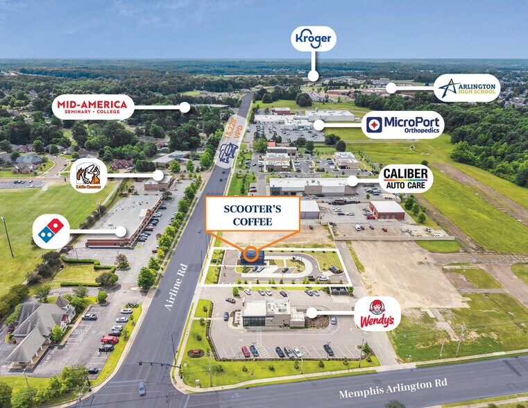 More Photos Of 5791 Airline Rd, Arlington Fast Food For Sale
