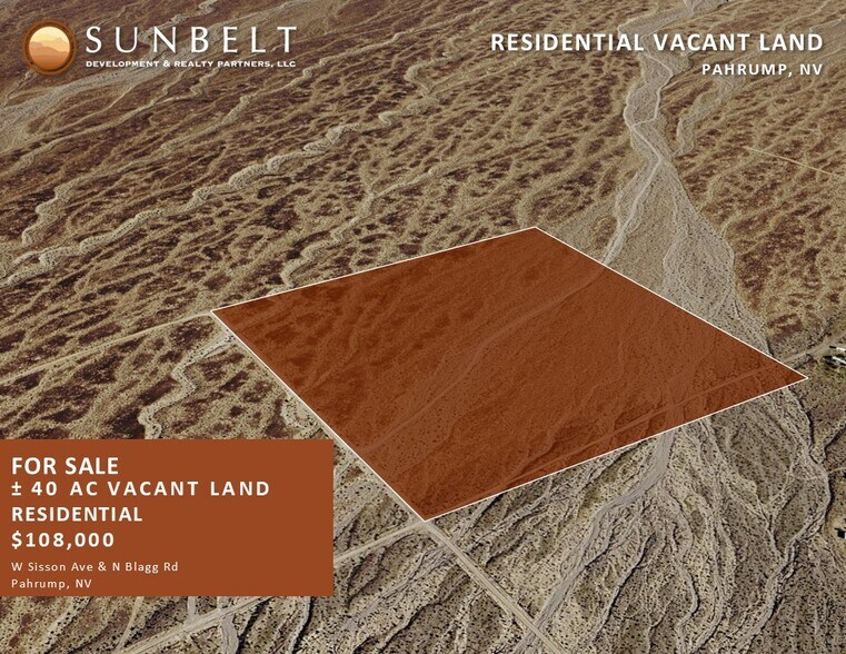 Primary Photo Of 9381 Blagg rd, Pahrump Land For Sale