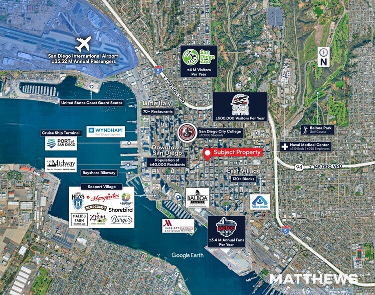 More Photos Of 840-850 5th Ave, San Diego Storefront Retail Office For Lease