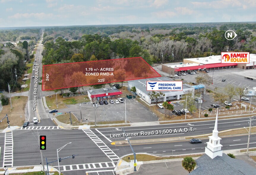 Primary Photo Of 10724 Lem Turner Rd, Jacksonville Land For Sale