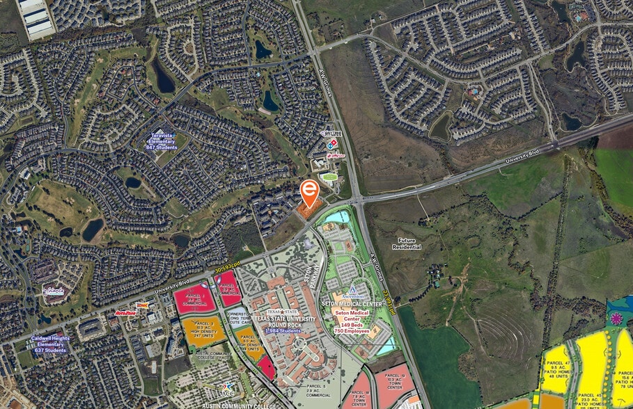 More Photos Of 1900 University Blvd, Round Rock Freestanding For Sale