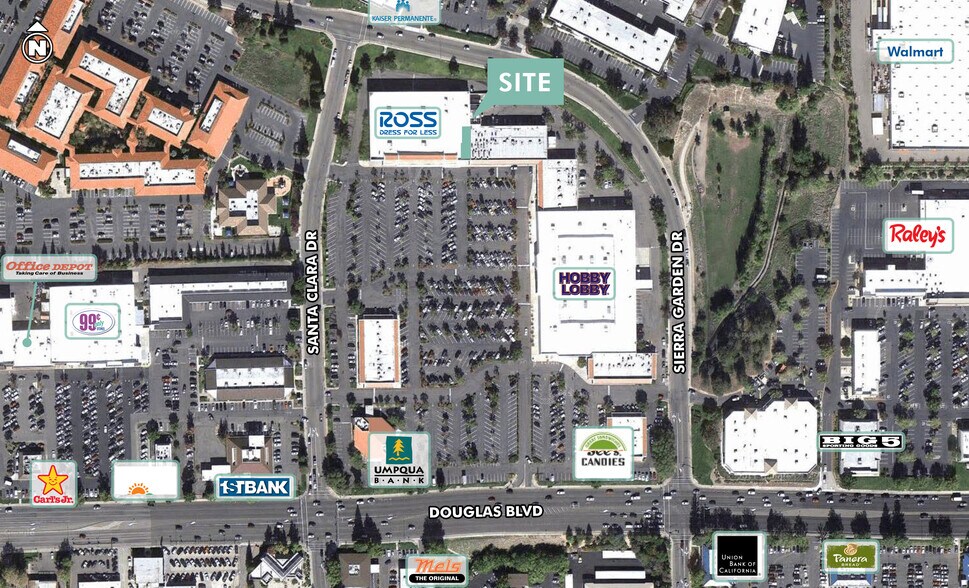 Primary Photo Of 1740 Santa Clara Dr, Roseville General Retail For Lease