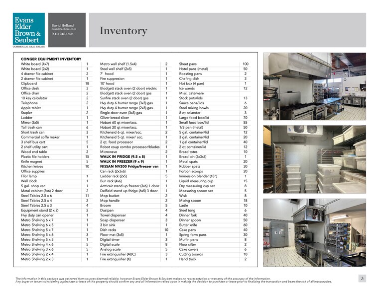 More Photos Of Commissary Kitchen, Eugene Industrial For Sale