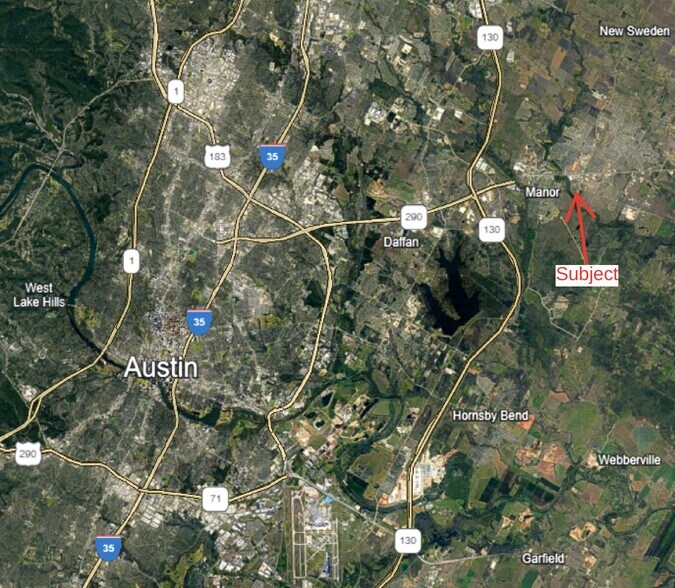 More Photos Of 13904 Old Highway 20, Manor Land For Sale