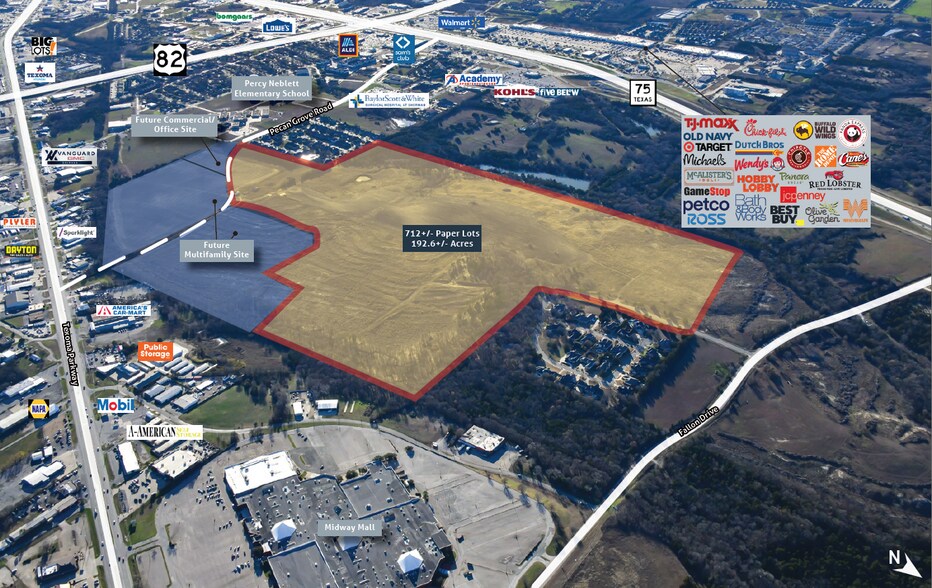 More Photos Of Texoma Pkwy Sherman TX 75090, Sherman Land For Sale