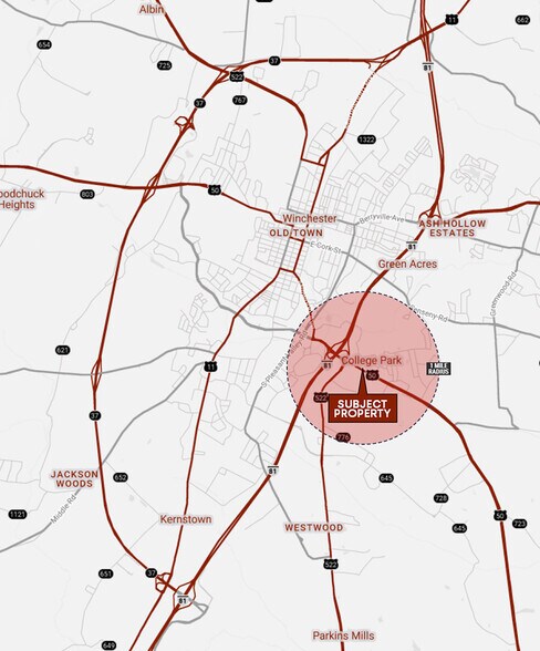 More Photos Of 1105 Millwood Pike, Winchester Land For Sale