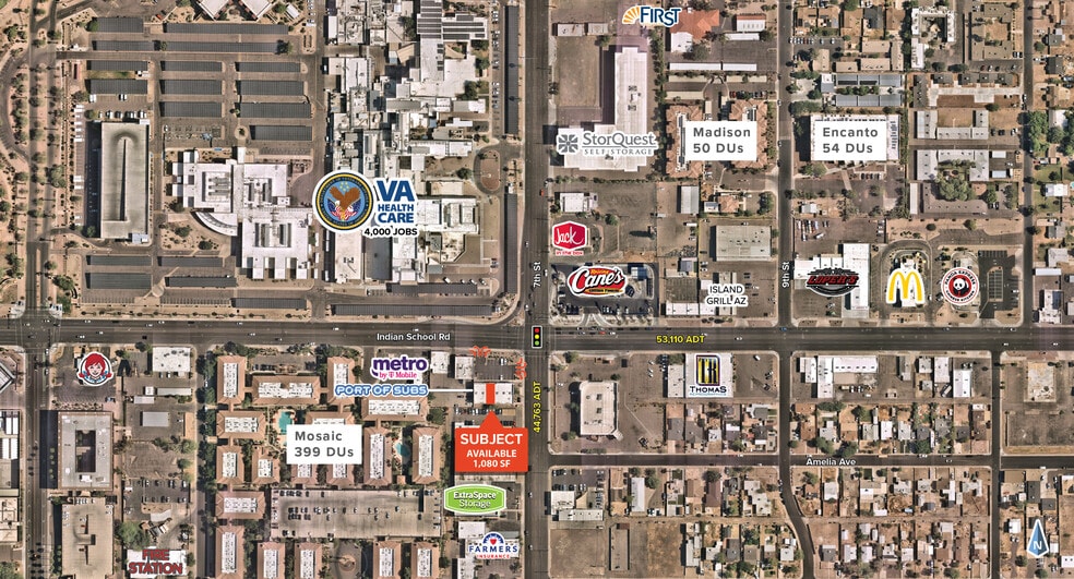 More Photos Of 635 E Indian School Rd, Phoenix General Retail For Lease