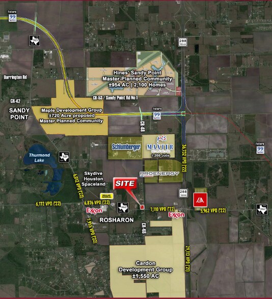 More Photos Of NWC of FM 1462 & CR-48, Rosharon Land For Sale