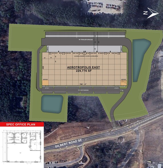 More Photos Of 3945 Gilbert Rd, Atlanta Distribution For Lease
