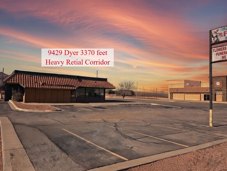 More Photos Of 9429 Dyer St, El Paso Freestanding For Sale