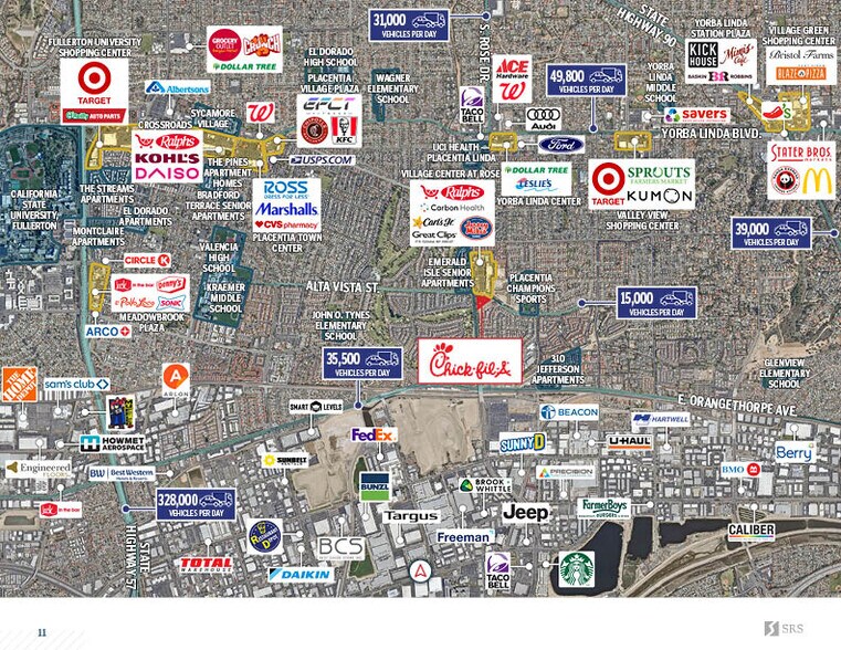 More Photos Of SEC. S. Rose Drive & Alta Vista Street St, Placentia Fast Food For Sale