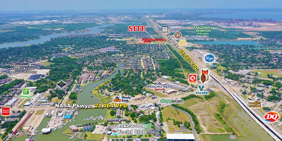 More Photos Of Highway 146 @ E Repsdorph Rd, Seabrook Unknown For Lease