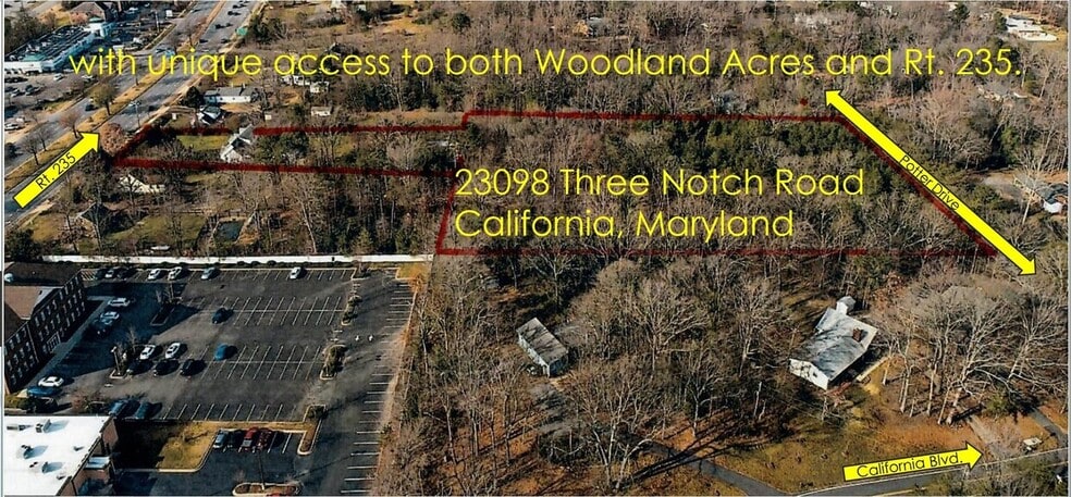More Photos Of 23092 23092, 23088, 23098 THREE NOTCH RD Rd, California Land For Sale
