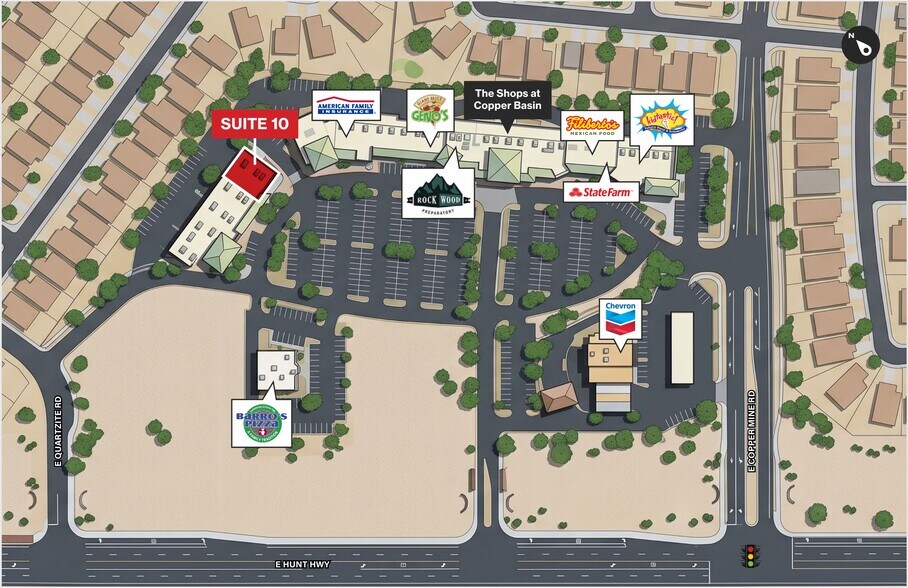 More Photos Of 2474-2500 E Hunt Hwy, Queen Creek Medical For Lease