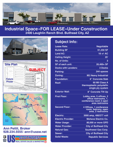 More Photos Of Laughlin Ranch Blvd, Bullhead City Warehouse For Lease