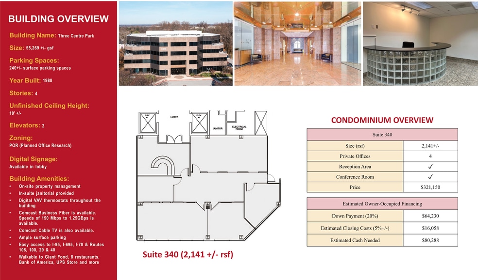 Primary Photo Of 8815 Centre Park Dr, Columbia Medical For Sale