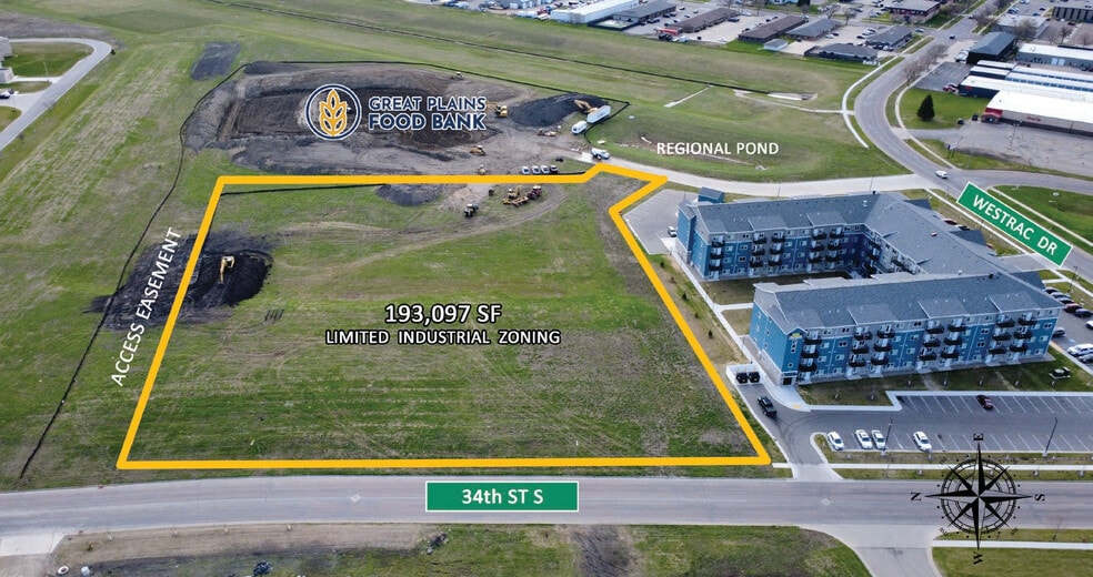 Primary Photo Of 624 34th St S, Fargo Land For Sale