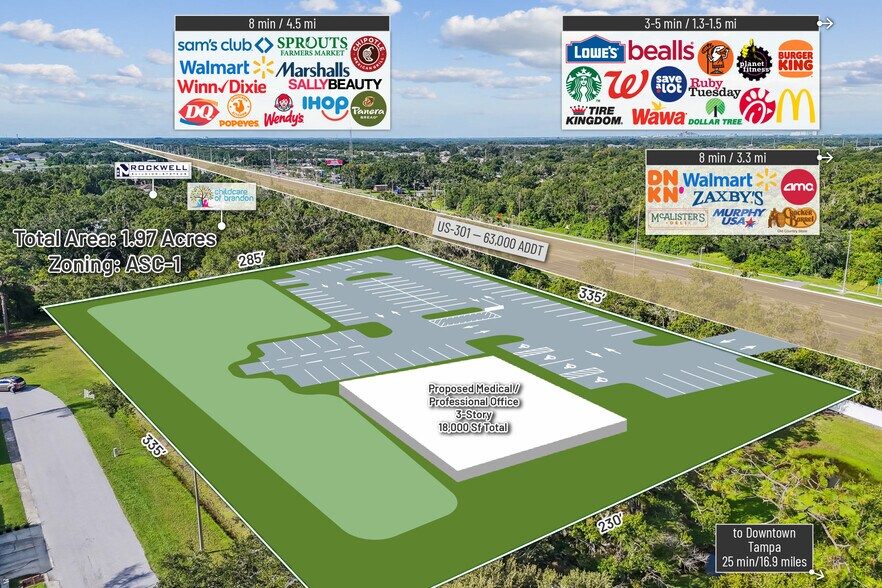 More Photos Of 11218 US 301, Riverview Land For Sale