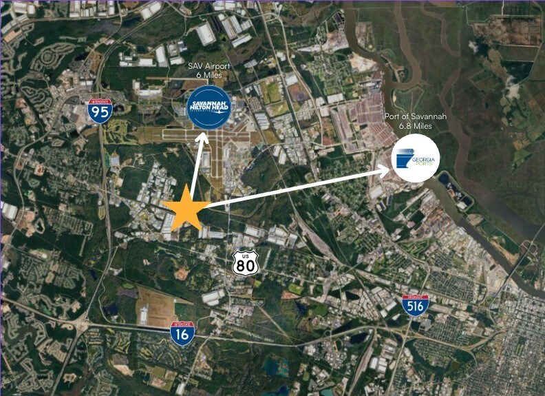 More Photos Of 165 Distribution Drive, Pooler Land For Lease