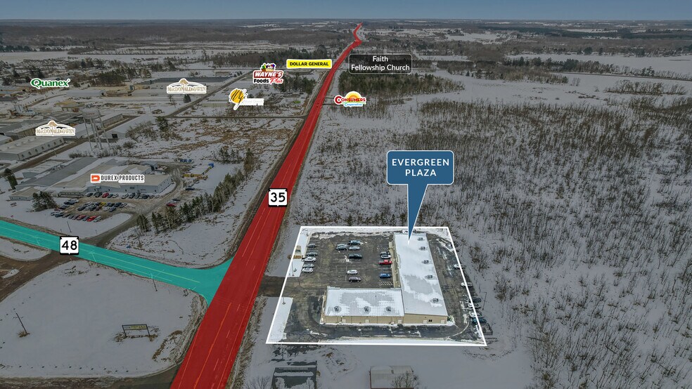 More Photos Of 2547 State Road 35, Luck Storefront Retail Office For Sale