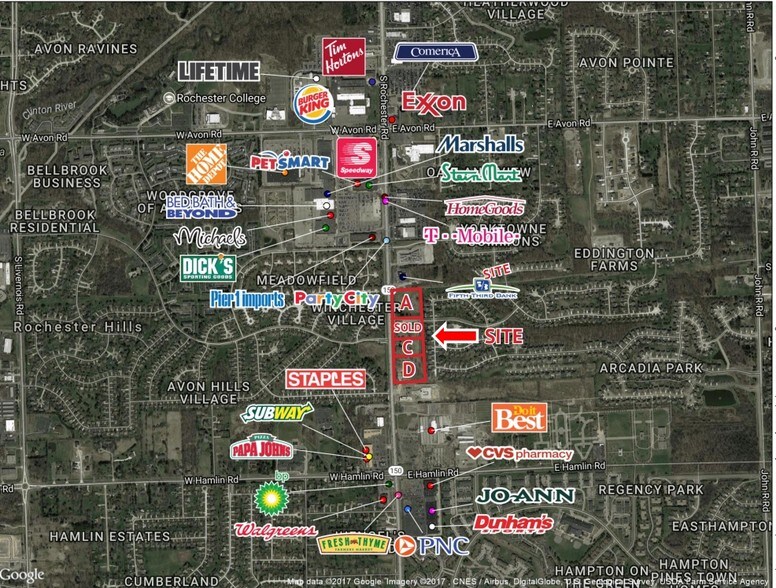 More Photos Of Rochester Road and Eddington, Rochester Hills Land For Sale