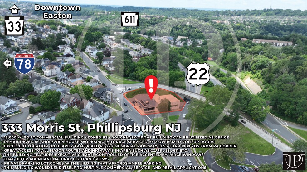 Primary Photo Of 333 Morris St, Phillipsburg Storefront For Sale