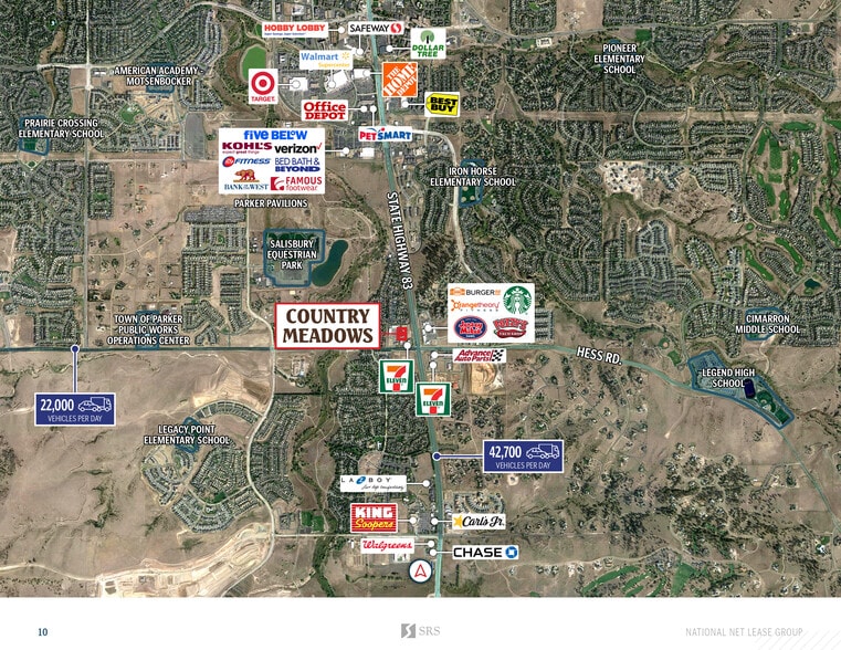 More Photos Of 19585 Hess Rd, Parker Storefront For Lease