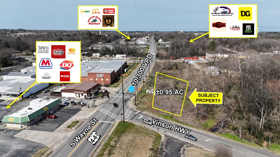 Primary Photo Of 910 Wayne st, Milledgeville Land For Sale