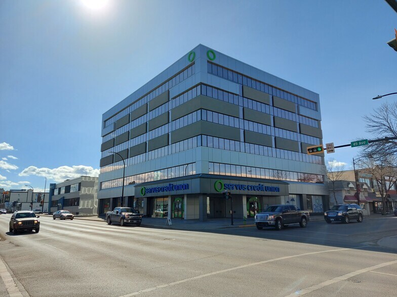 Primary Photo Of 4901 48 St, Red Deer Office For Lease