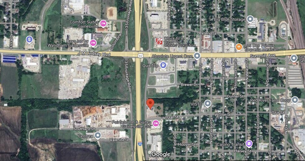 More Photos Of 1306 I-35 Interstate Frontage 76240, Gainesville Industrial For Sale