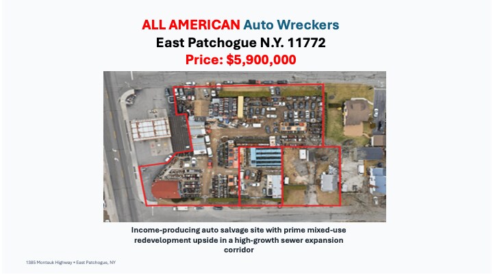 Primary Photo Of 1385 Montauk Hwy, East Patchogue Warehouse For Sale