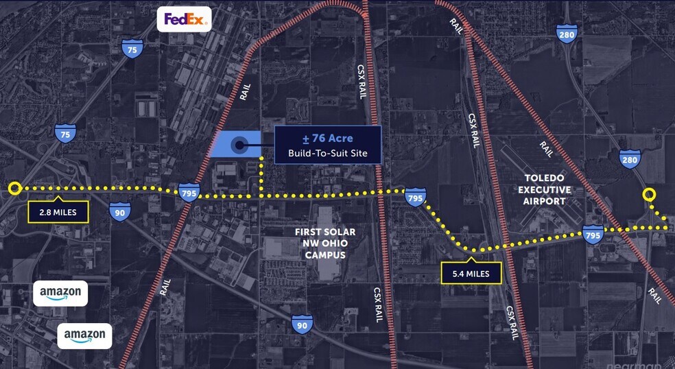 More Photos Of 28961 Oregon Rd, Perrysburg Distribution For Lease