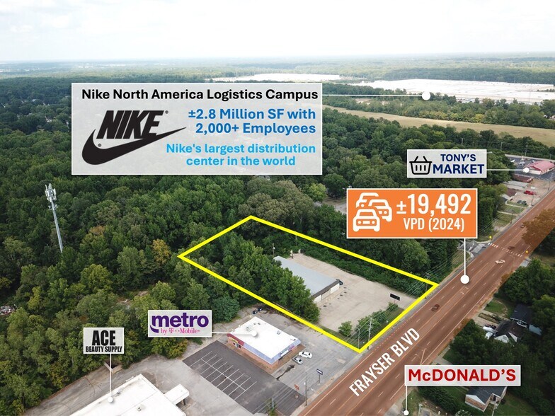 More Photos Of 2704 Frayser Blvd, Memphis Freestanding For Sale