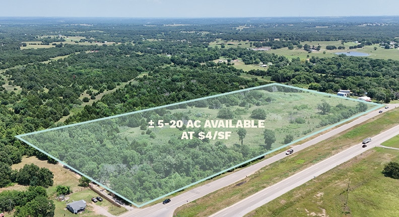 Primary Photo Of 7820 E Main St, Cushing Land For Sale