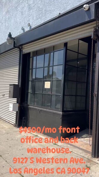 Primary Photo Of 9127 S Western Ave, Los Angeles Storefront For Lease