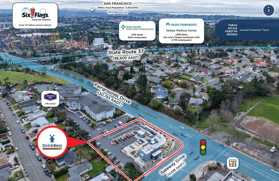 More Photos Of 1598 Fairgrounds Dr, Vallejo Fast Food For Sale