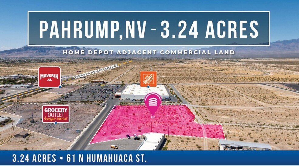 Primary Photo Of 61 Humahuaca st, Pahrump Land For Sale
