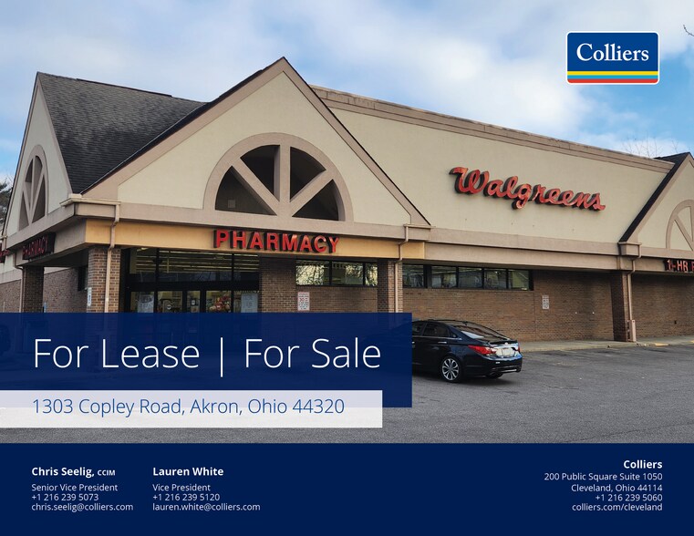 More Photos Of 1303 Copley Rd, Akron Drugstore For Lease