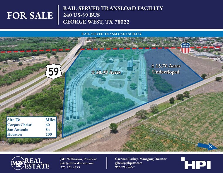 More Photos Of 240 US-59 BUS, George West Industrial For Sale