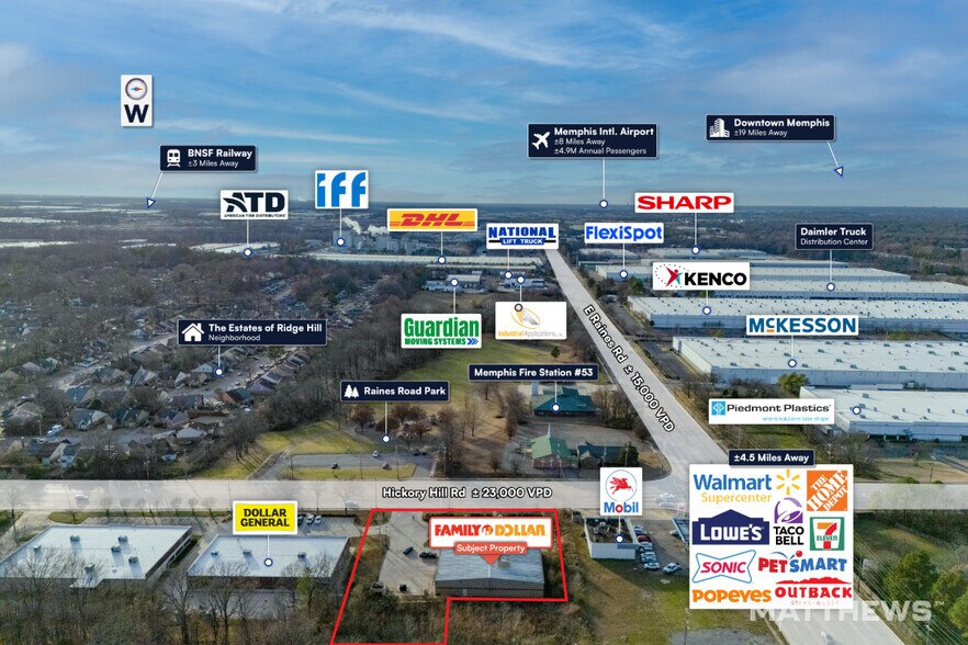 More Photos Of 4194 Hickory Hill Rd, Memphis General Retail For Sale