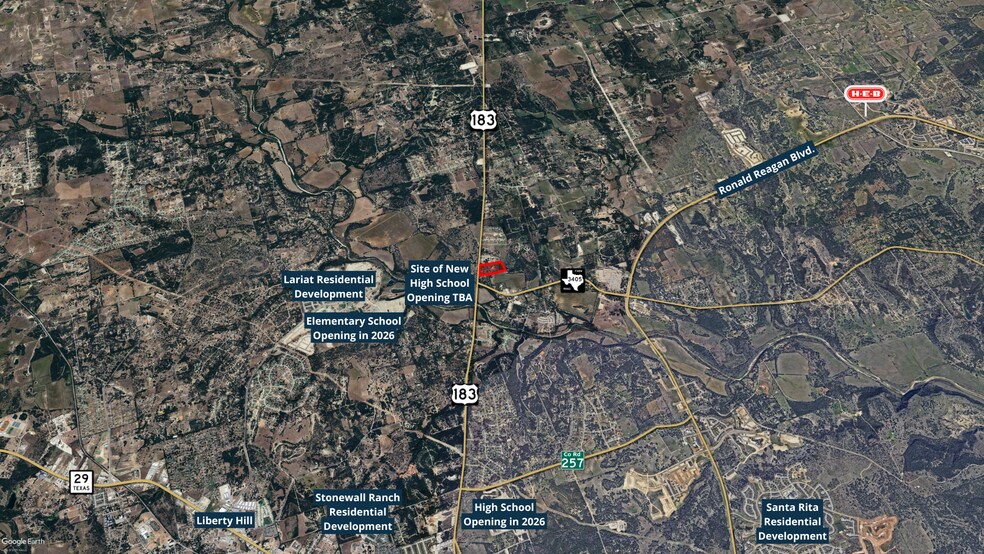 More Photos Of 3950 Hwy 183 N, Liberty Hill Land For Sale