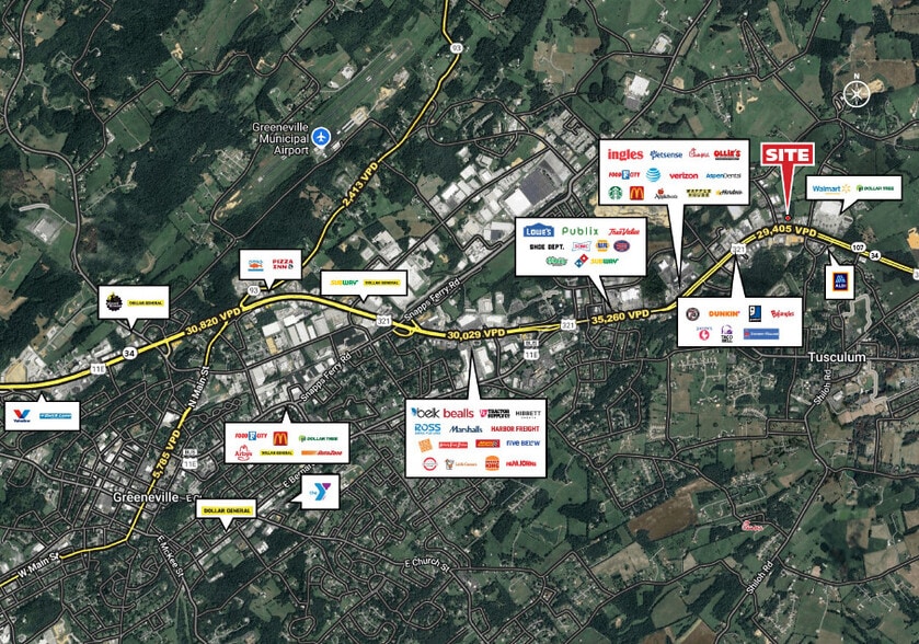 More Photos Of 3507 E Andrew Johnson Hwy, Greeneville Land For Lease