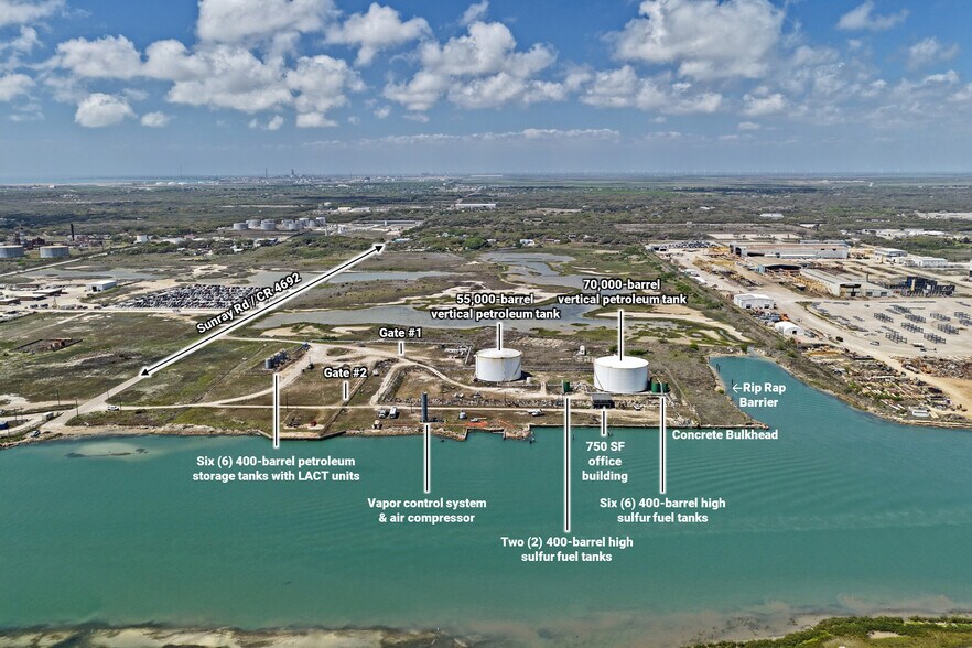 More Photos Of 854 Cr 4692, Aransas Pass Chemical Oil Refinery For Sale