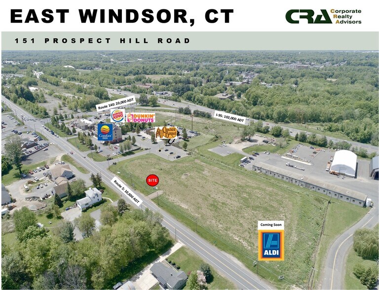 Primary Photo Of 151 Prospect Hill Rd, East Windsor Land For Lease