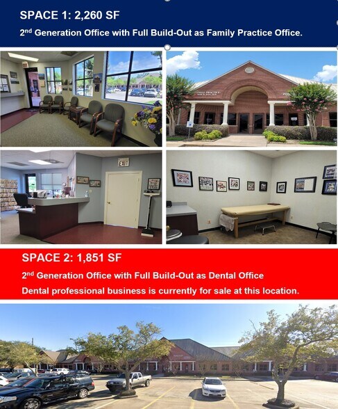 More Photos Of 2205-2225 Williams Trace Blvd, Sugar Land Office For Sale